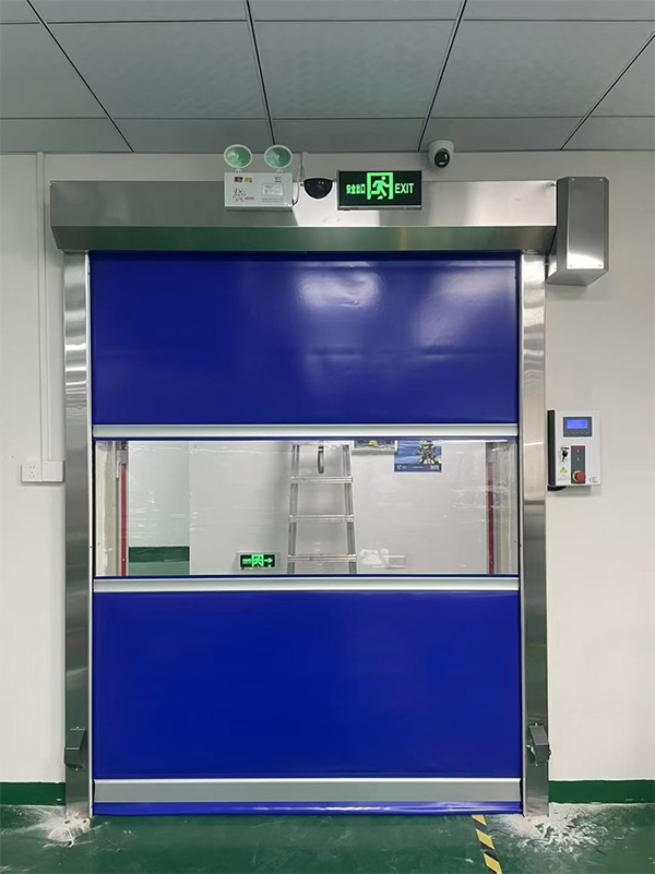 和布克赛尔快速和布克赛尔卷帘门在冷链物流仓储区的应用实践